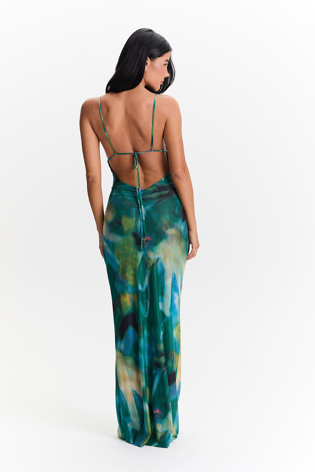 Vera | Vestido Maxi Versátil Verde