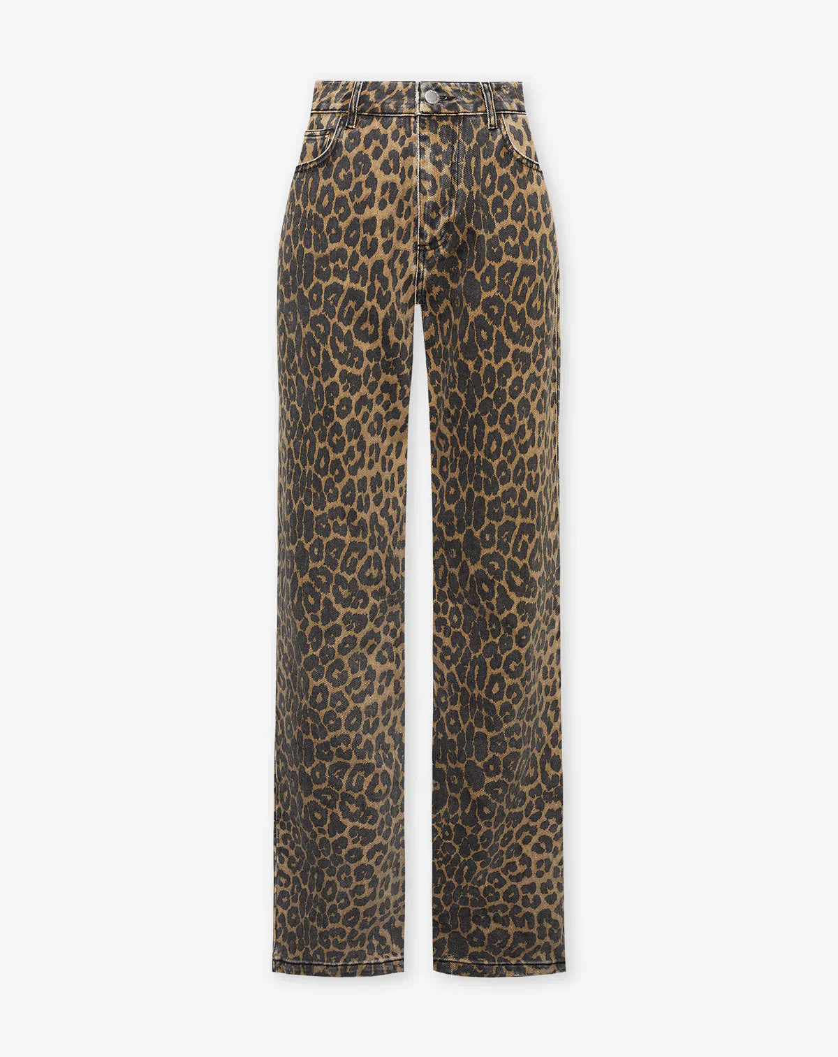Sara | Vaqueros Leopardo de Tiro Alto