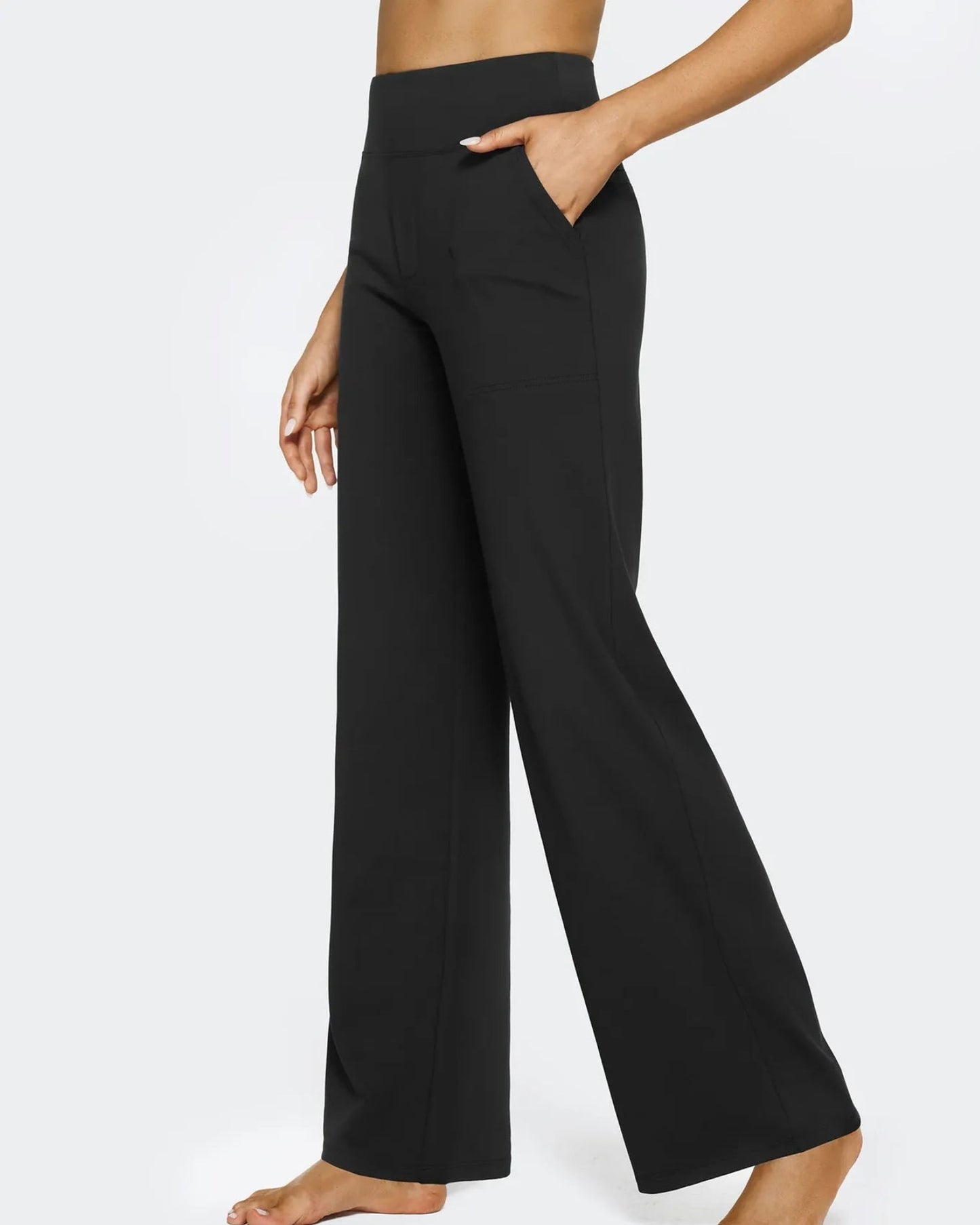 Casual Flex Nero ™ | Pantalón de Pierna Ancha