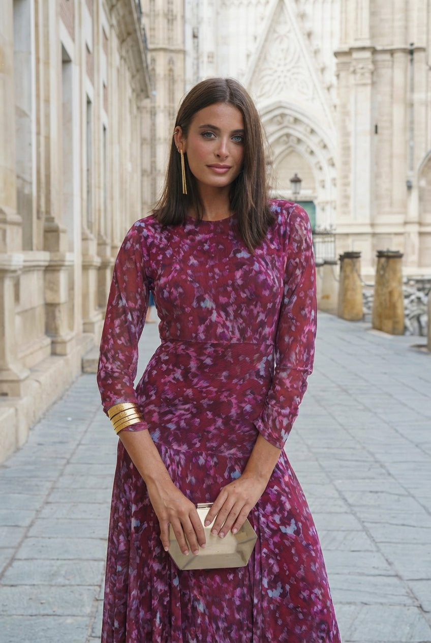 Mesina | Vestido midi floral