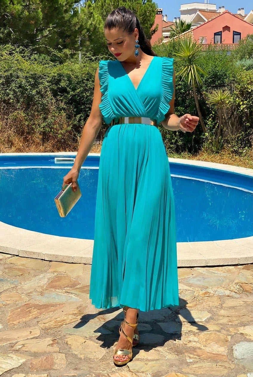 Esperanza | Vestido de gasa elegante