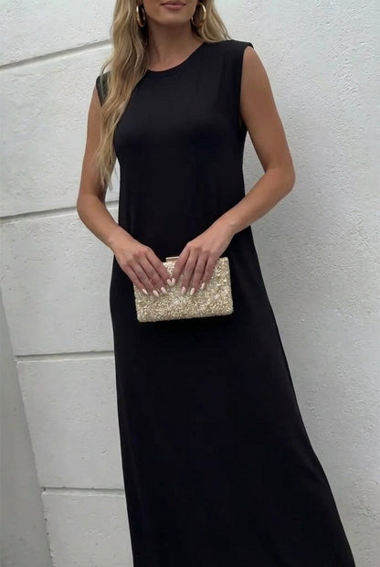 Inma | Vestido largo fluido antiarrugas