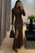 Cayetana | Vestido Largo de Ante