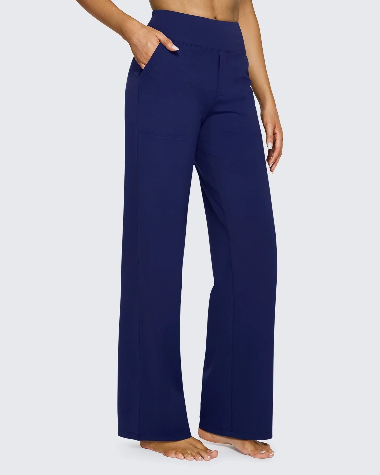 Casual Flex Nero ™ | Pantalón de Pierna Ancha