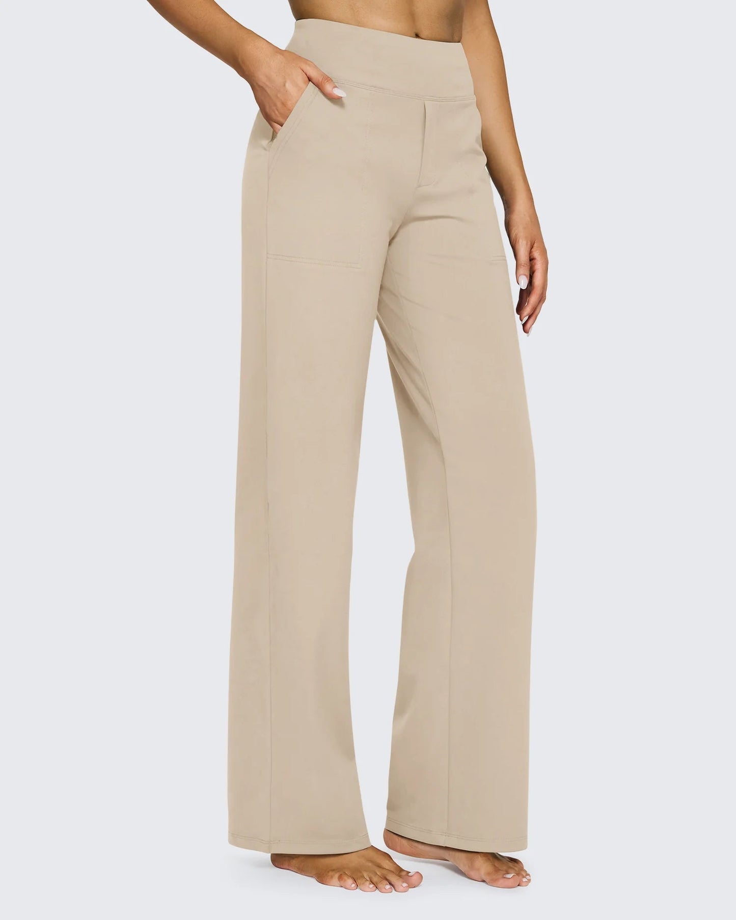Casual Flex Nero ™ | Pantalón de Pierna Ancha