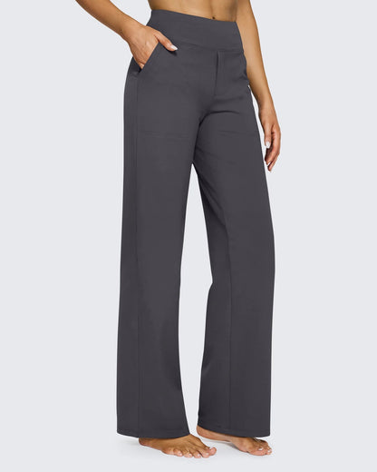 Casual Flex Nero ™ | Pantalón de Pierna Ancha