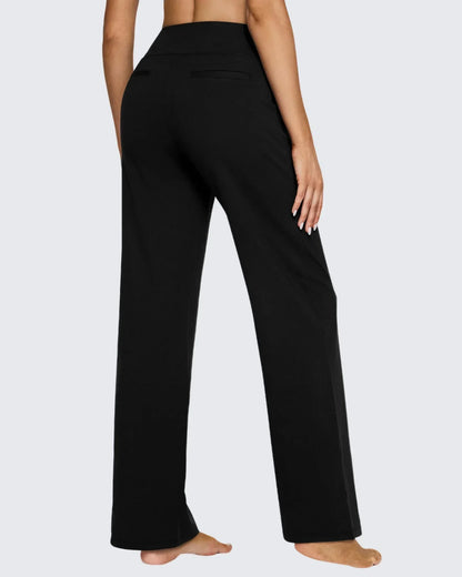 Casual Flex Nero ™ | Pantalón de Pierna Ancha